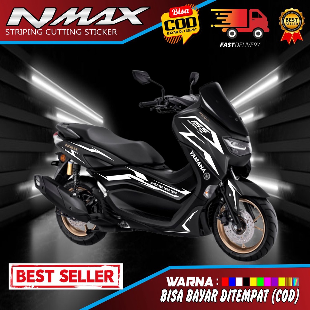 STICKER NMAX NEW 155 STICKER CUTTING NMAX BARU STICKER LIS BODI NMAX NEW 155