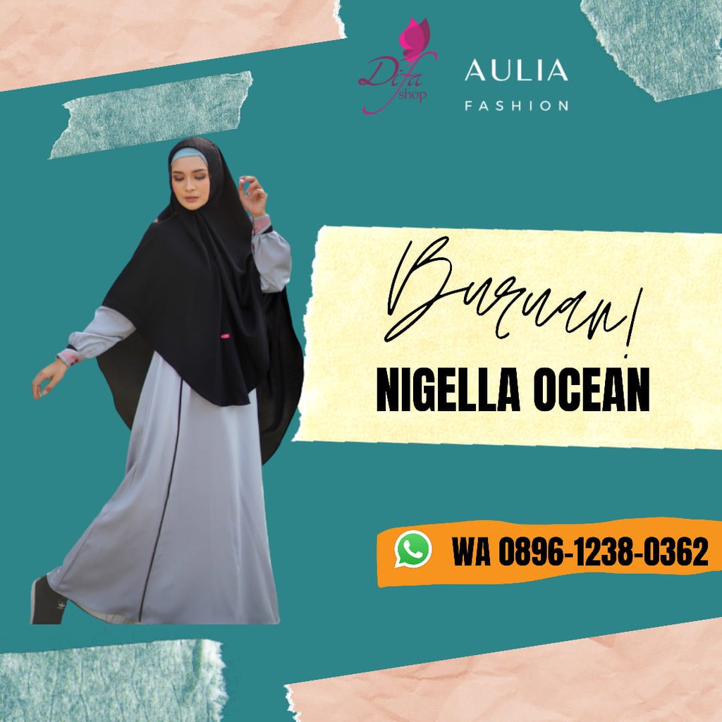 Gamis Aulia Nigella Ocean
