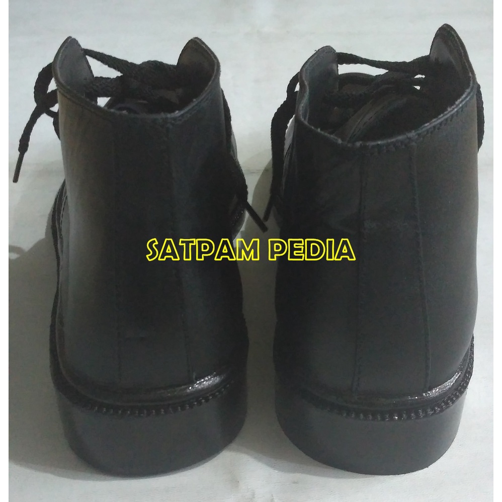 Sepatu PDH Tali Matte - Sepatu Kulit Tali Matte