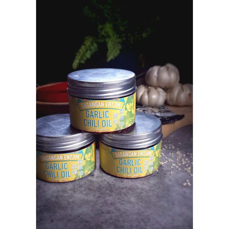 

3 Garlic Chilli Oil - Homemade Minyak Sambal Cina by Dagangan Entjim