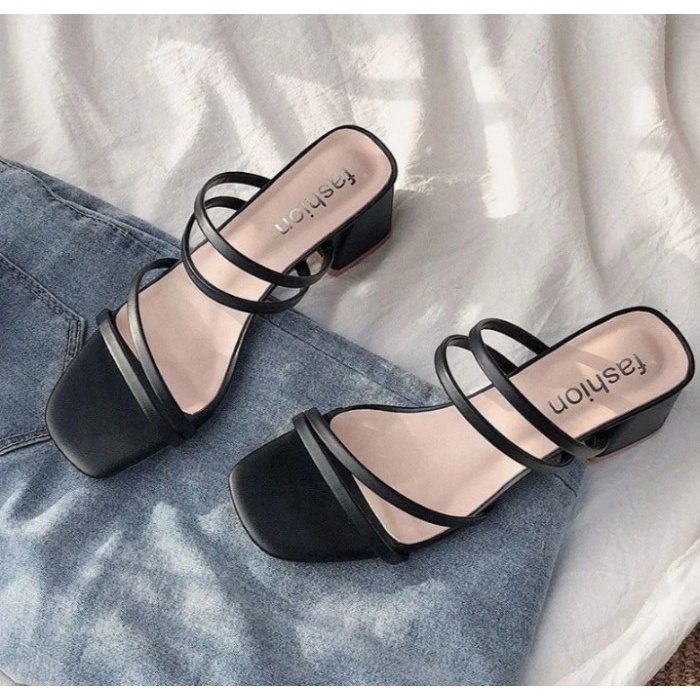 Sandal Wanita Kekinian Sendal Hak Tahu Wanita Sendal Lebaran Wanita 2022 Sandal Kondangan Wanita San