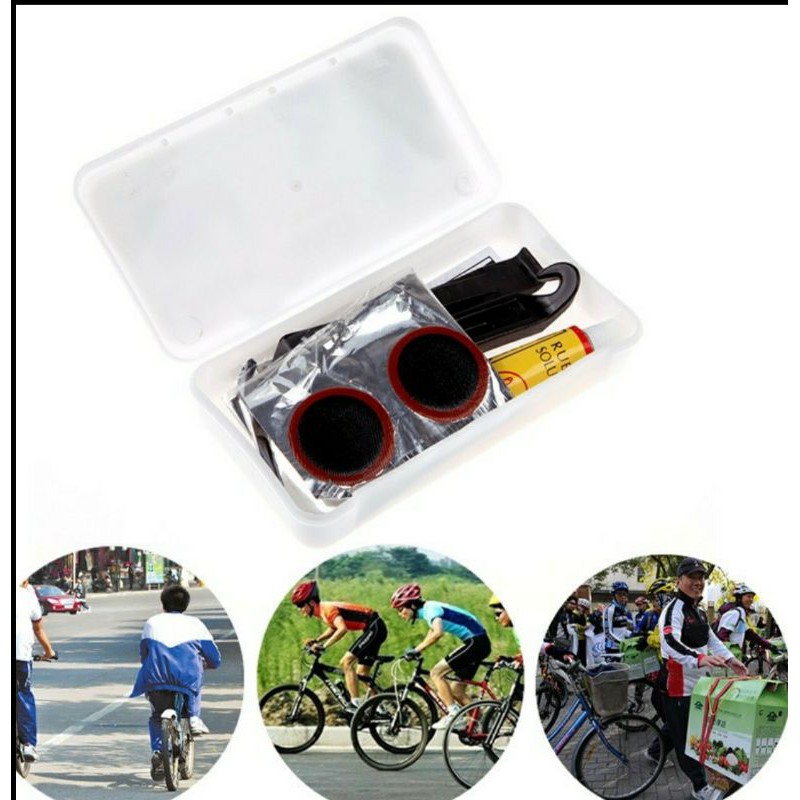 alat tambal ban sepeda / reparasi tambal ban sepeda set