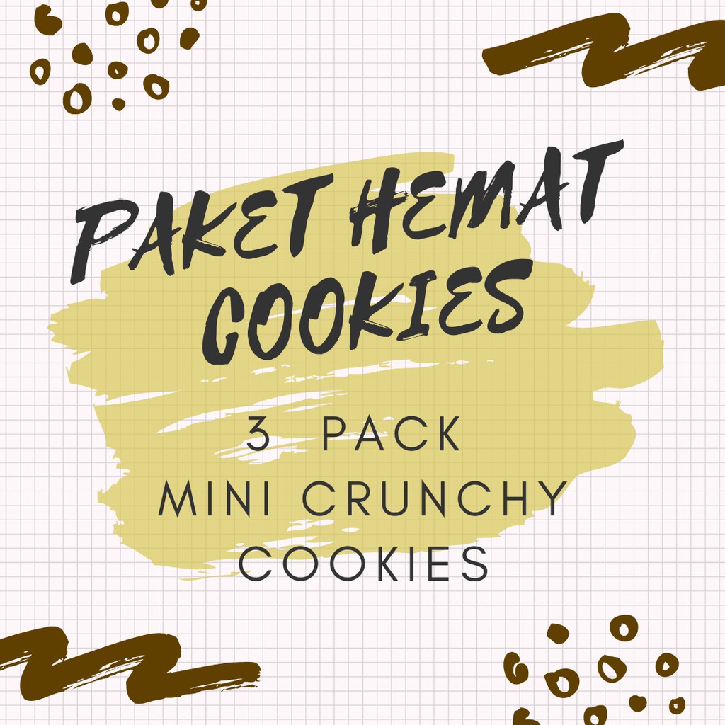 

PAKET HEMAT MINI CRUNCHY COOKIES BY CHOCOOKIES