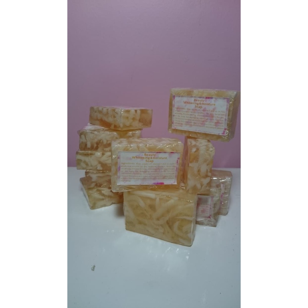 Sabun Transparan Pemutih Penghalus Pelembab Kulit Beauty Whitening Soap