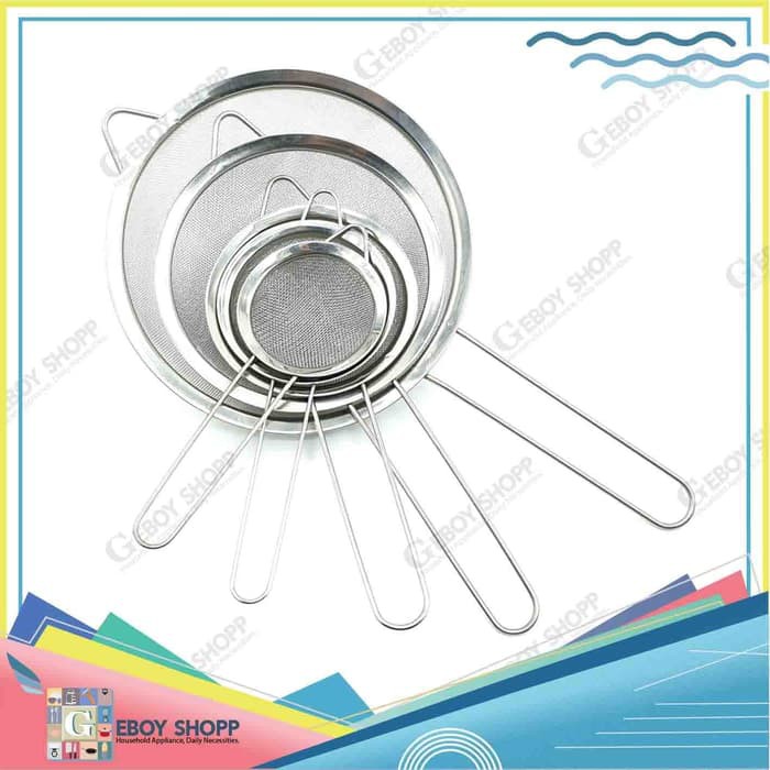 

Saringan Teh Stainless Steel Serbaguna 1SET UKR 5PCS vnl2585