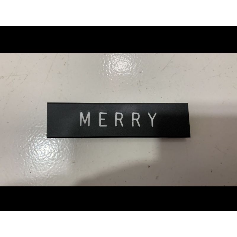 

nametag hitam dop / nama dada Hitam doff