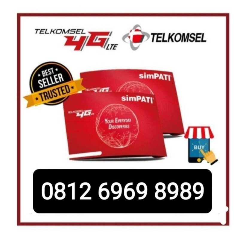 Nomor cantik simpati 0812 6969 8989