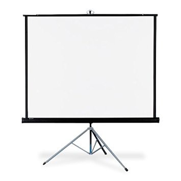 Tripod Screen Projector - Layar Proyektor 70 Inch (Termasuk Kaki Tripod)