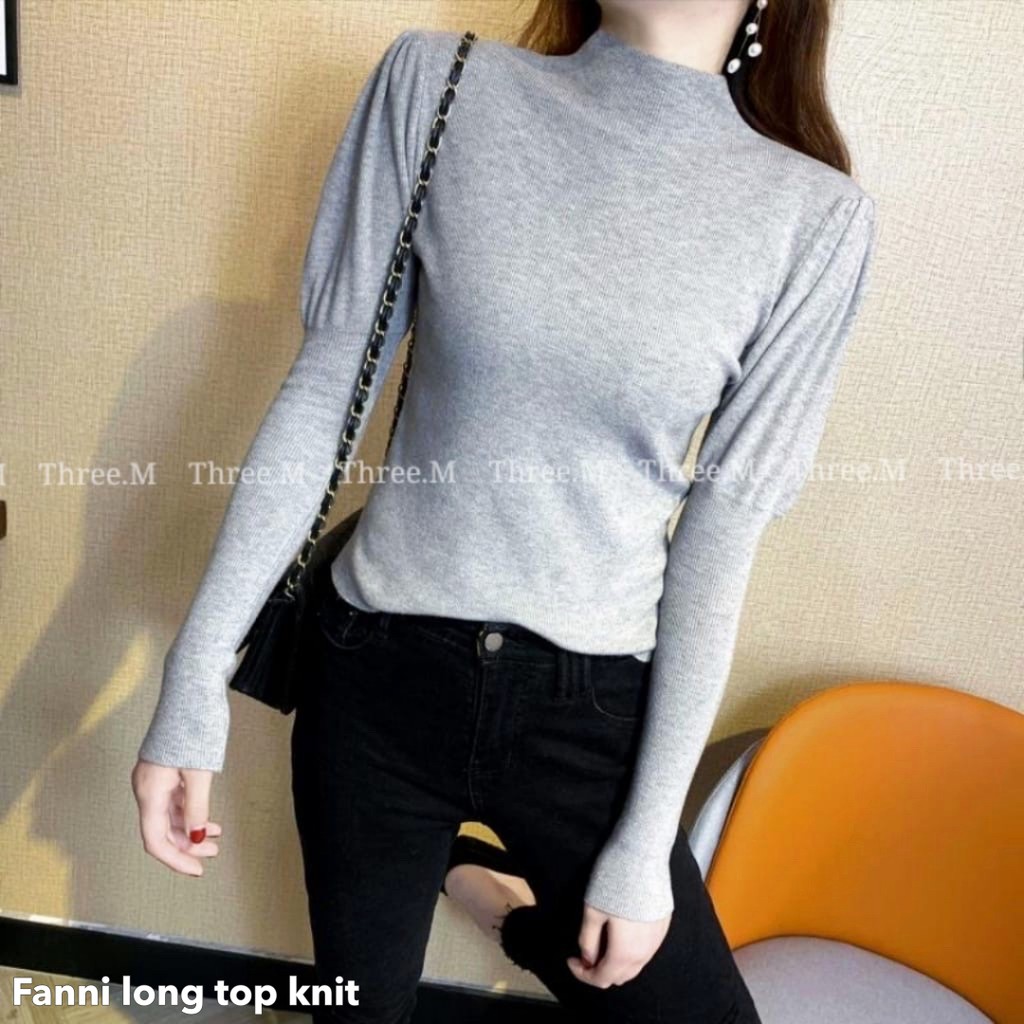 Fanni long top knit -Thejanclothes