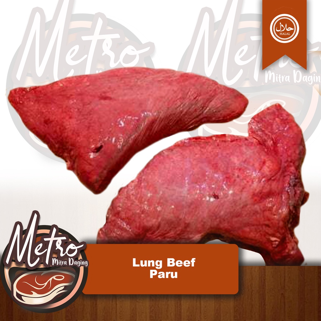 

Paru Sapi Mentah (Beef Lung) Import AUS Best Quality 1 Kg