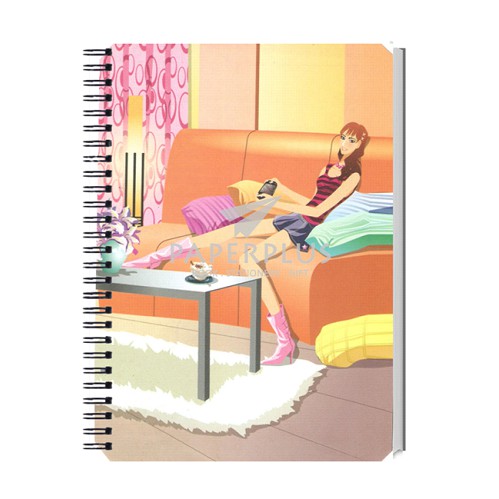 

Spiral Notebook A5 Chicklit Gadis Main Game