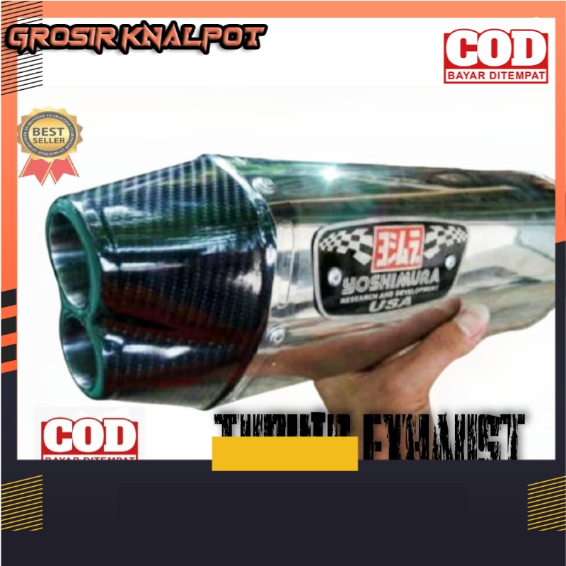 KNALPOT MOTOR YOSHIMURA R77