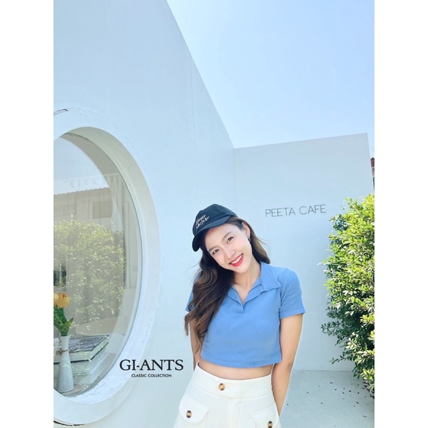 ATASAN GIANTS BASIC/GIANTS STUDIO MODEL CROP KERAH IMPORT BANGKOK (BJGB272)