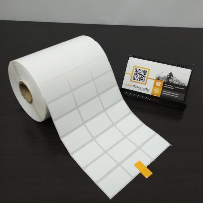 

Ready Oke] Label Printer Barcode 33X19Mm - 33X19 Mm - 3 Line Semicoated Isi 5000