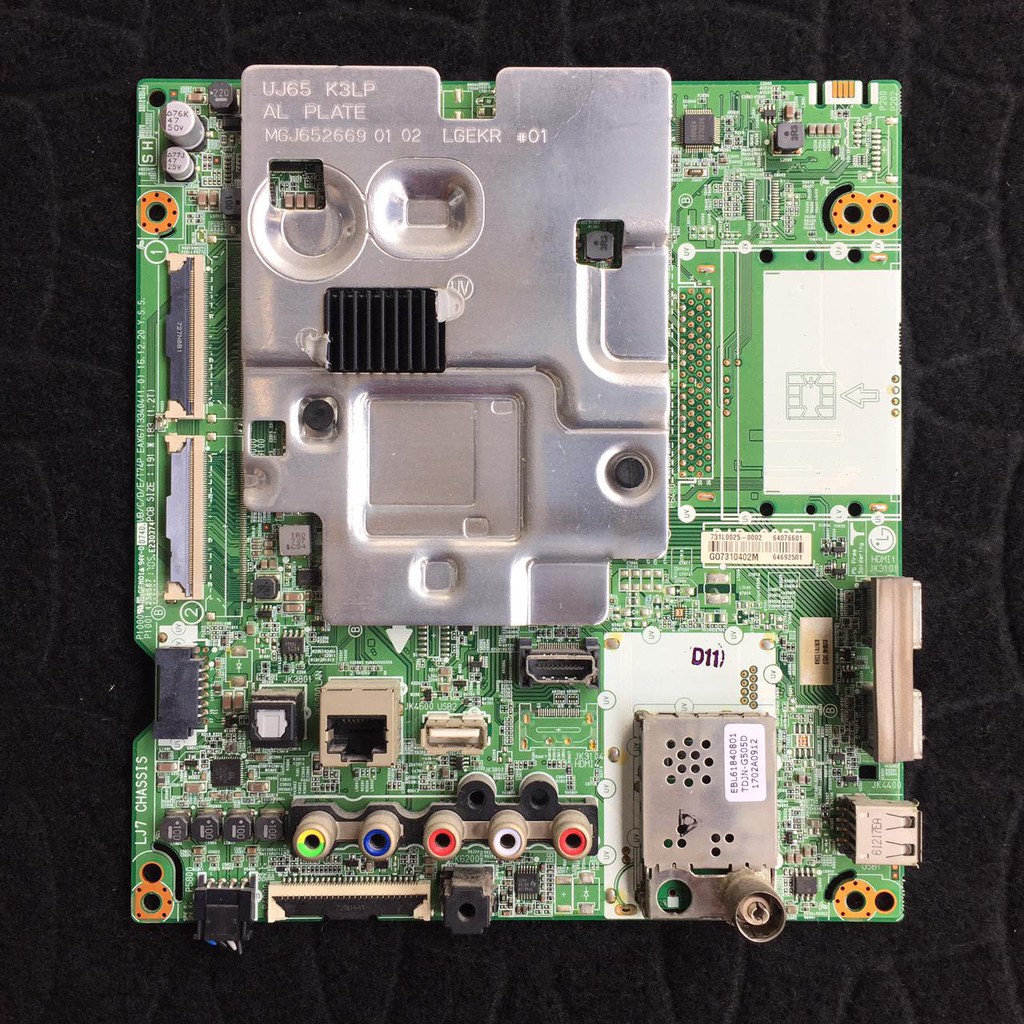MB - MAINBOARD - MESIN TV LG 43UJ632T - 43 UJ 632 - 43 UJ - 43UJ - 43 - T