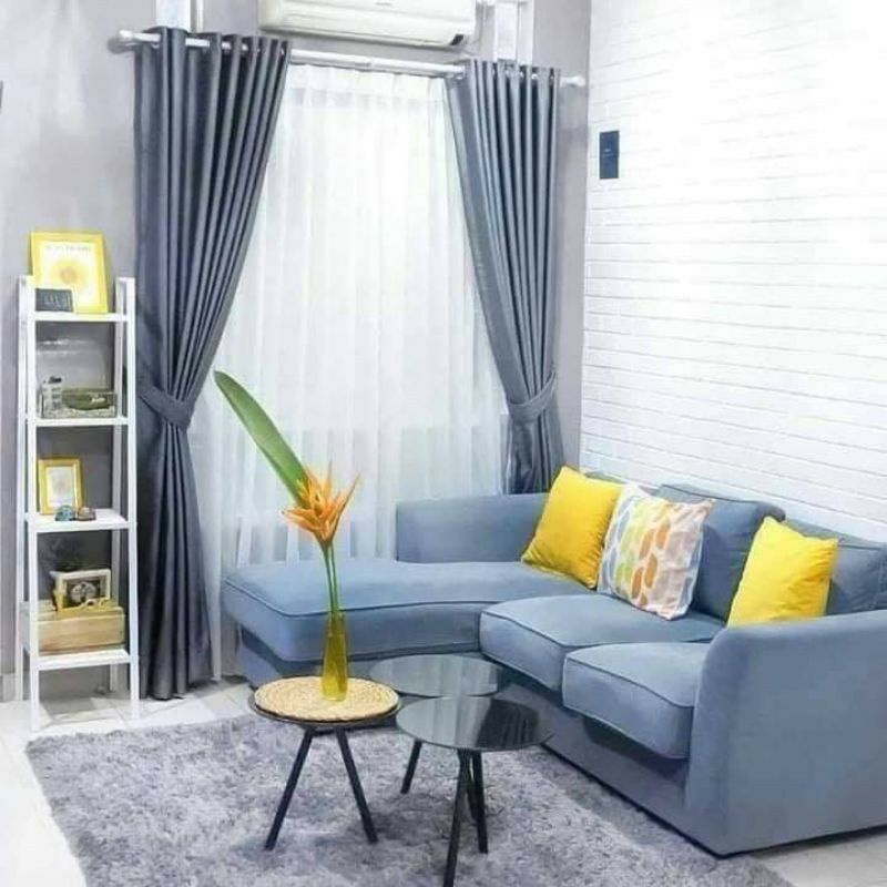 vitrase Ikea-lill / gorden jaring / vitrase 2 helai