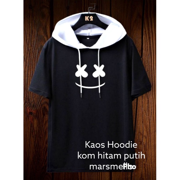 kaos Hoodie kom marsmello