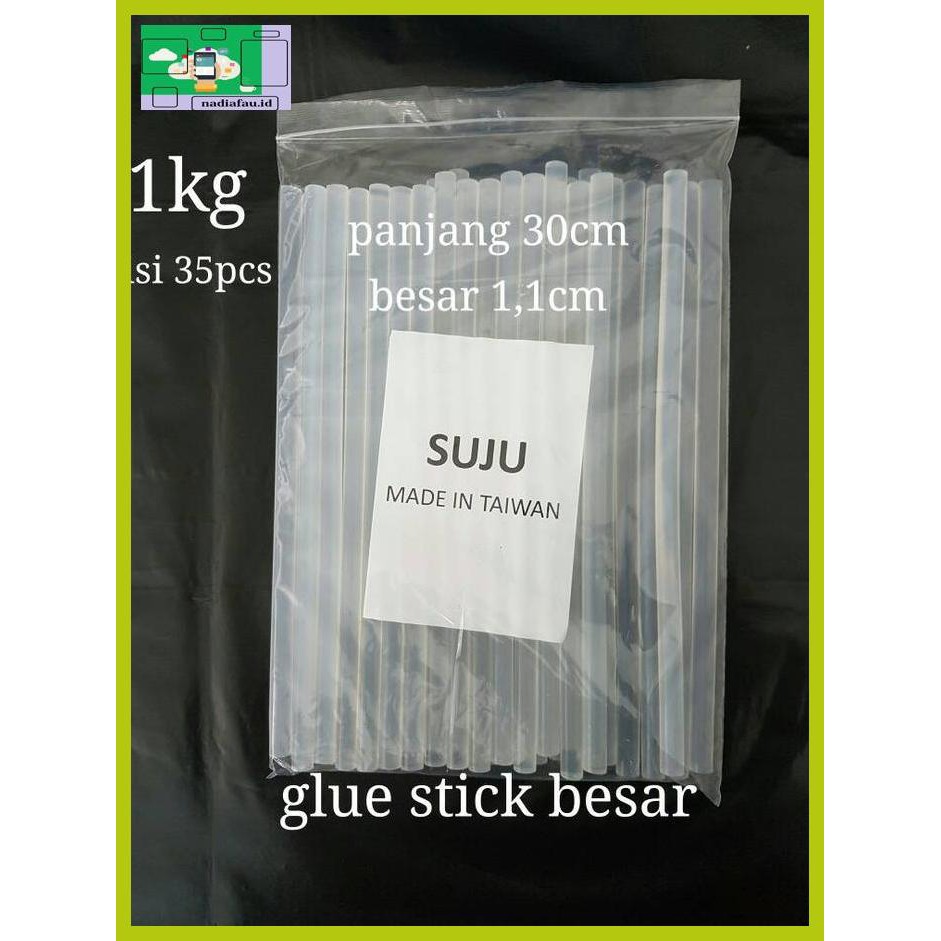 

R4E5Et- Asli!!! 1Kg Lem Batangan Glue Stick Besar/ Refill Glue Gun Fyhf7T-