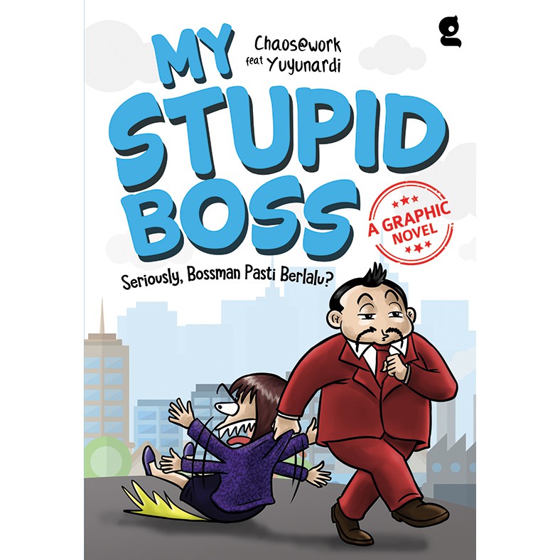 My Stupid Boss A Graphic Novel Chaos Work Yuyunardi Shopee Indonesia
