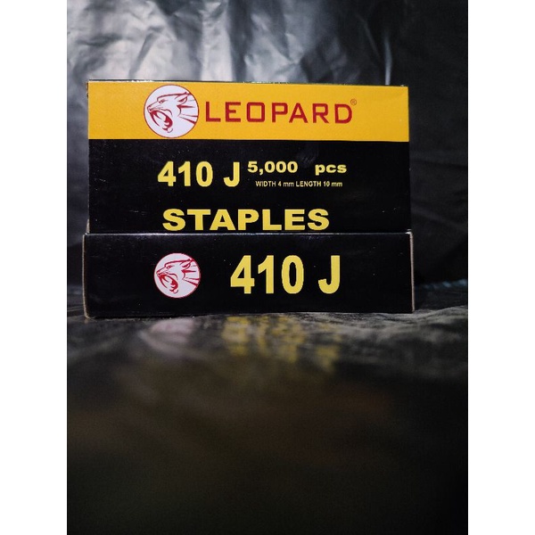 

Staples 410j leopard / paku tembak angin merk leopard ukuran 410 j