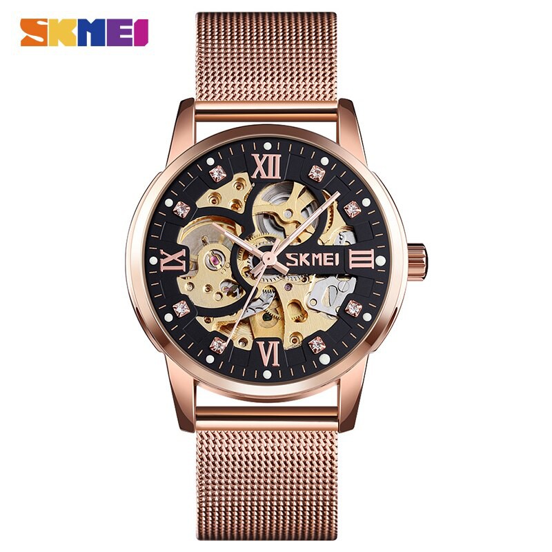 SKMEI Jam Tangan Mechanical Pria Automatic Movement 9199