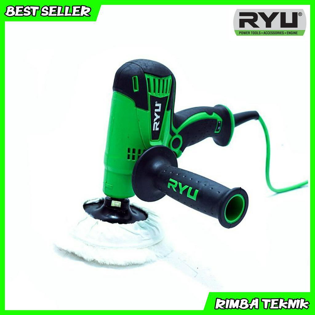 RYU Mesin poles RGP 125E polish mobil 5 inch car polisher MURAH LARIS variable speed