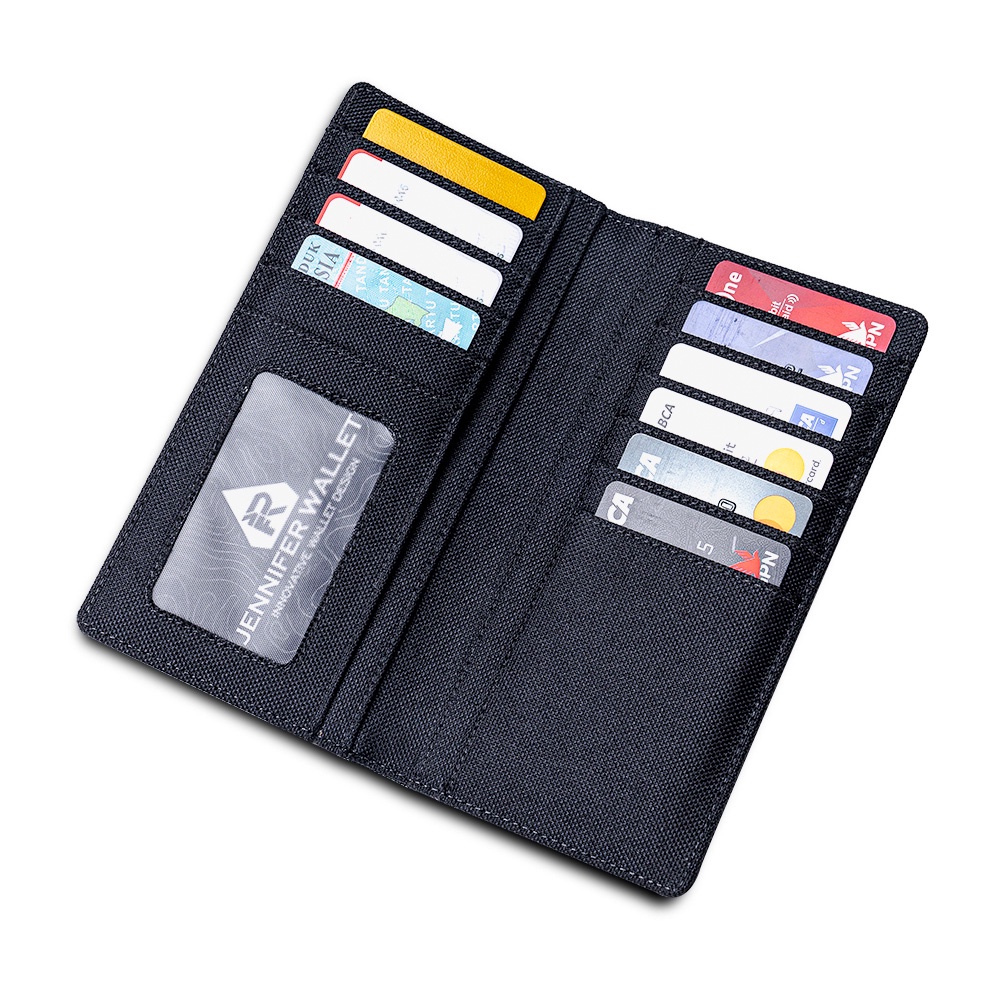 JFR Fashion Dompet Pria Bahan Kulit Canvas JP12-2