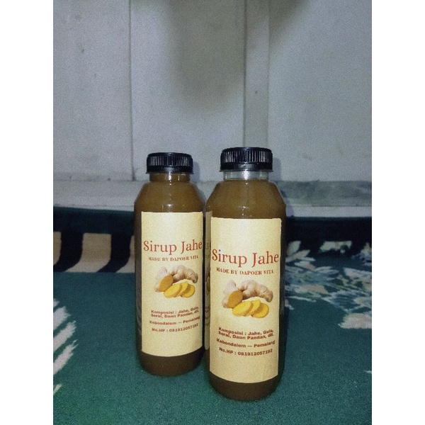 

Sirup Jahe Alami Homemade