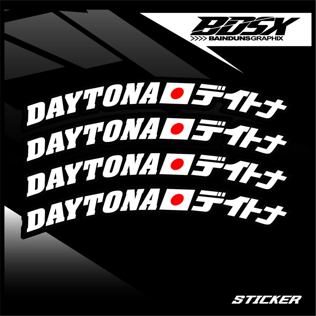 STICKER VELG DAYTONA