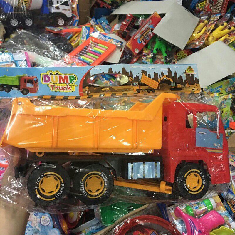 (HABIBI STORE) Mainan Mobil-Mobilan Truk Besar / Dump Truk / Beko Roda Besar / Pertamina