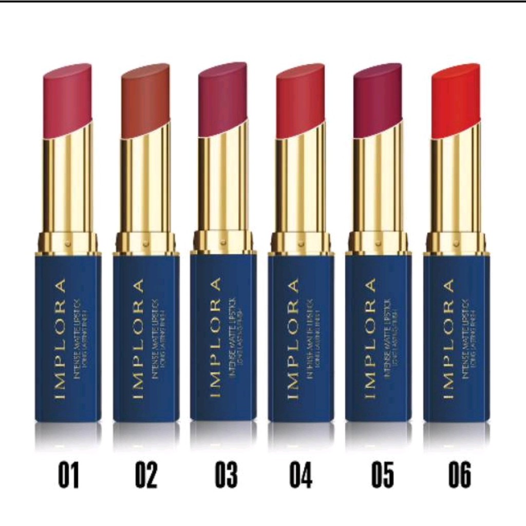 IMPLORA INTENSE MATTE LIPSTICK LONG LASTING FINISH