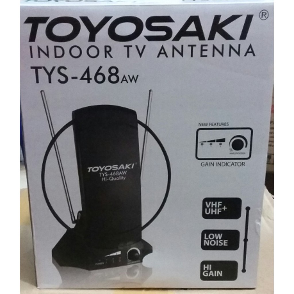 Promo TOYOSAKI INDOOR TV ANTENNA TYS 468AW Limited