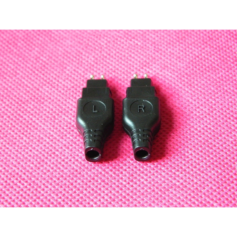 1 Pasang Plug Earphone Tembaga Lapis Tembaga untuk Sennheiser hd565 hd650 HD600 HD580 hd25