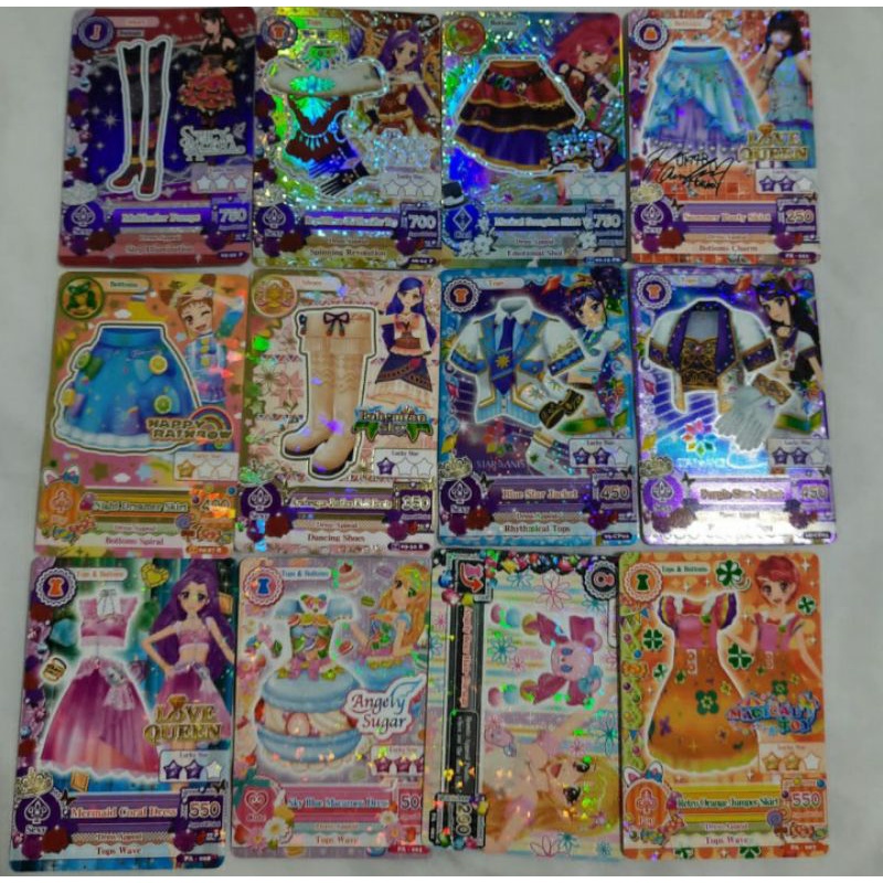 ORIGINAL Aikatsu bandai premium , zodiak ori.