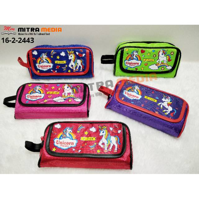 

TEMPAT PENSIL KAIN RESLETING KARAKTER UNICORN