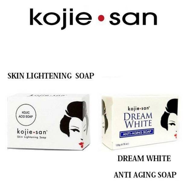 SABUN KOJIE SAN LIGHTENING SOAP 135 GR  &amp; DREAM WHITE 135 GR ~ ORIGINAL 100 %