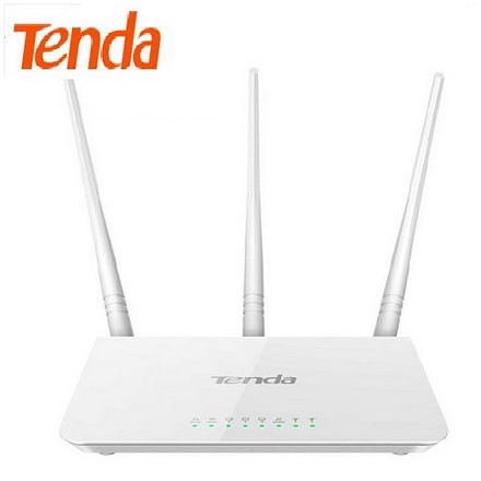 ITSTORE Tenda f3 router akses point pemancar wifi 3 antena f-3
