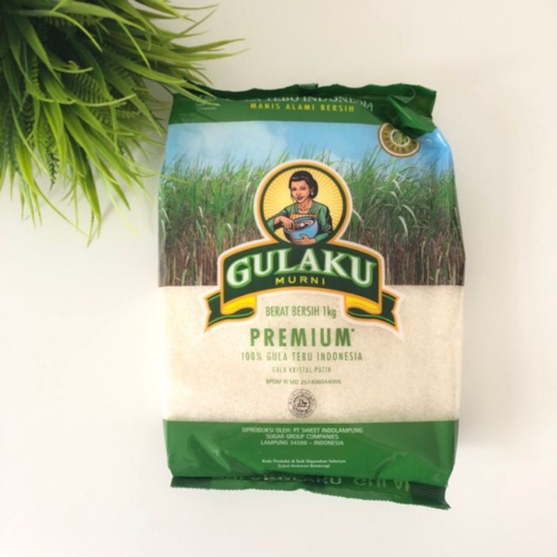 

gulaku 1 kg gula putih pasir kemasan