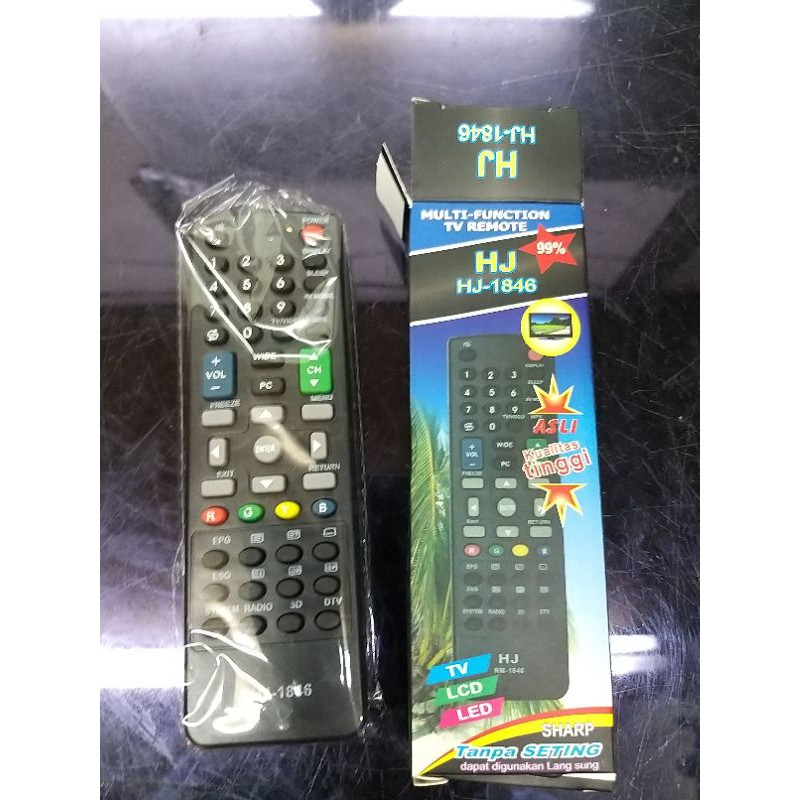 Remote TV Sharp LED/Tabung