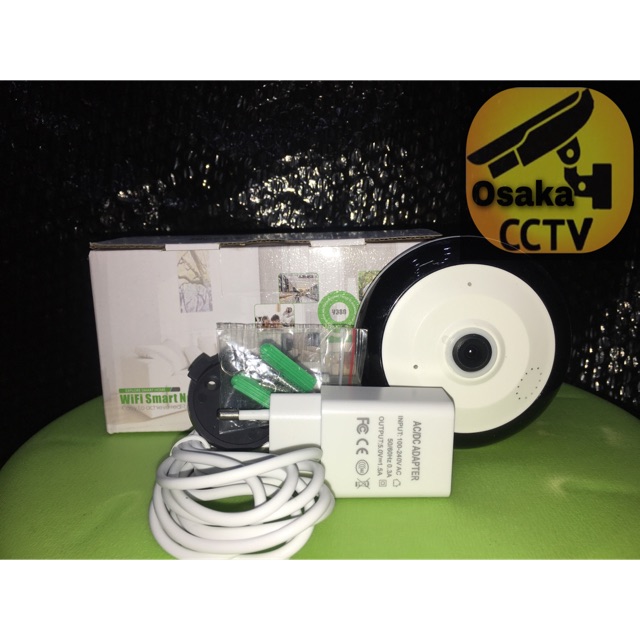 IP VR Cam Panoramic Fish Eye V380 Wireless