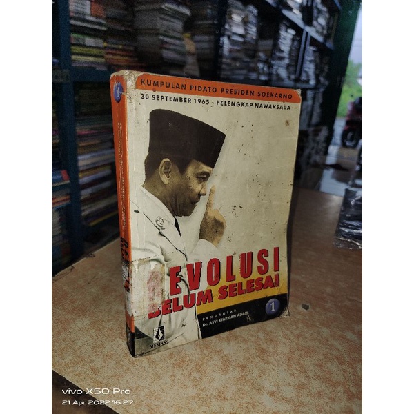 buku kumpulan pidato presiden Soekarno