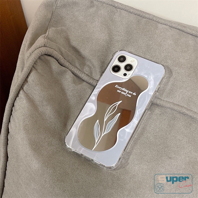 Casing Soft Case Tpu Motif Bunga Untuk iPhone 11 13 12 Pro Max 7 8 Plus XR X XS Max SE 2020