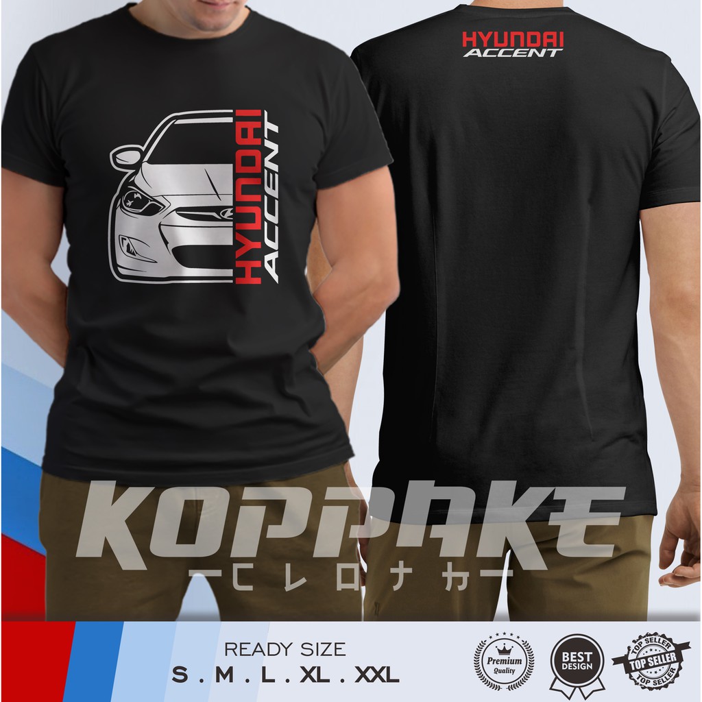 Kaos Mobil Hyundai Accent Baju Otomotif