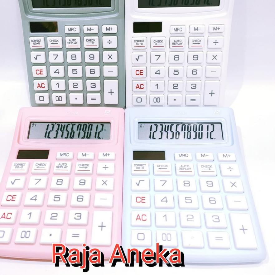 

READY ✅kalkulator dual power kantor office CT 828 penggunaan umum high quality citizen like display logic|RA3
