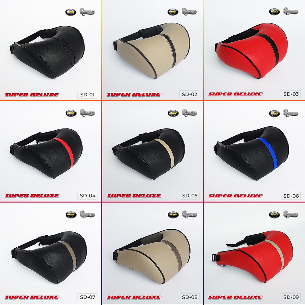 Bantal Mobil Set Komplit Sepasang - SUPER DELUXE