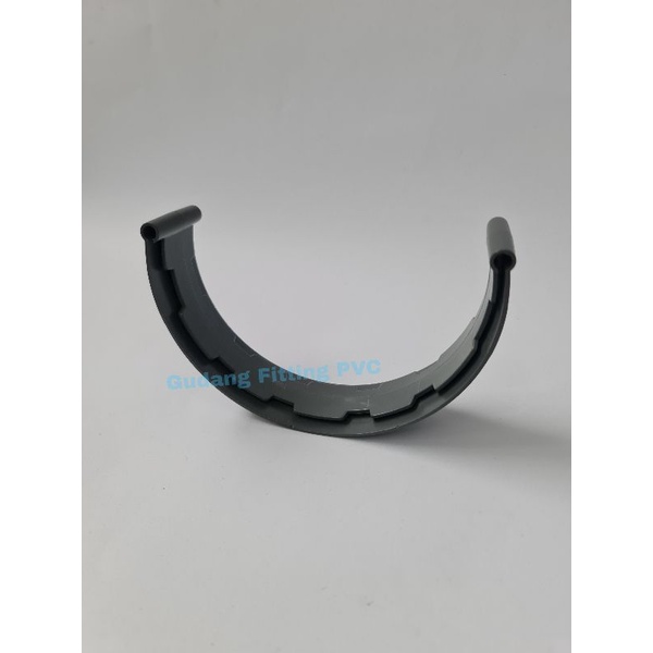 sambungan talang bulat 8 " / sambungan talang oval pvc Grest