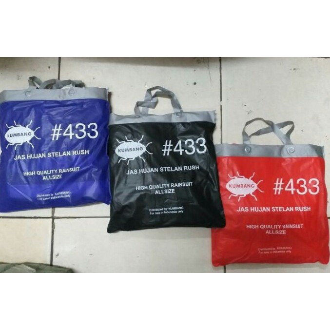 Jas Hujan Dewasa Setelan/ Raincoat Kumbang Rush 433