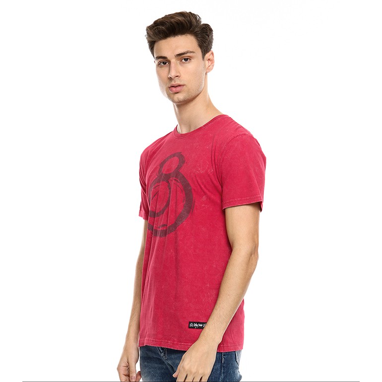 Juice Ematic Kaos Lengan Pendek Pria Merah MAIDEN MSTS94203-RED Planet Surf