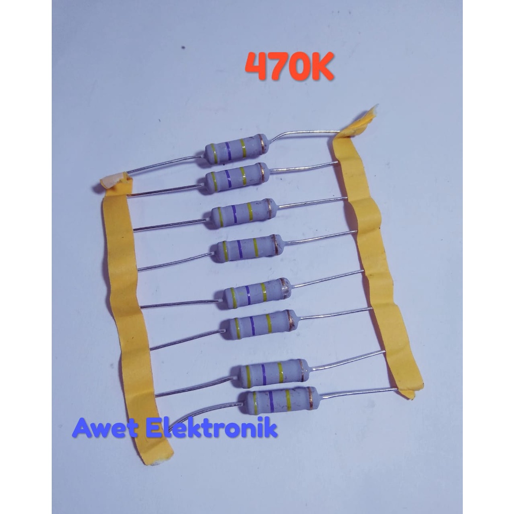 resistor 470k ohm 2 watt resistor 470k 2w resistor 470K 2W