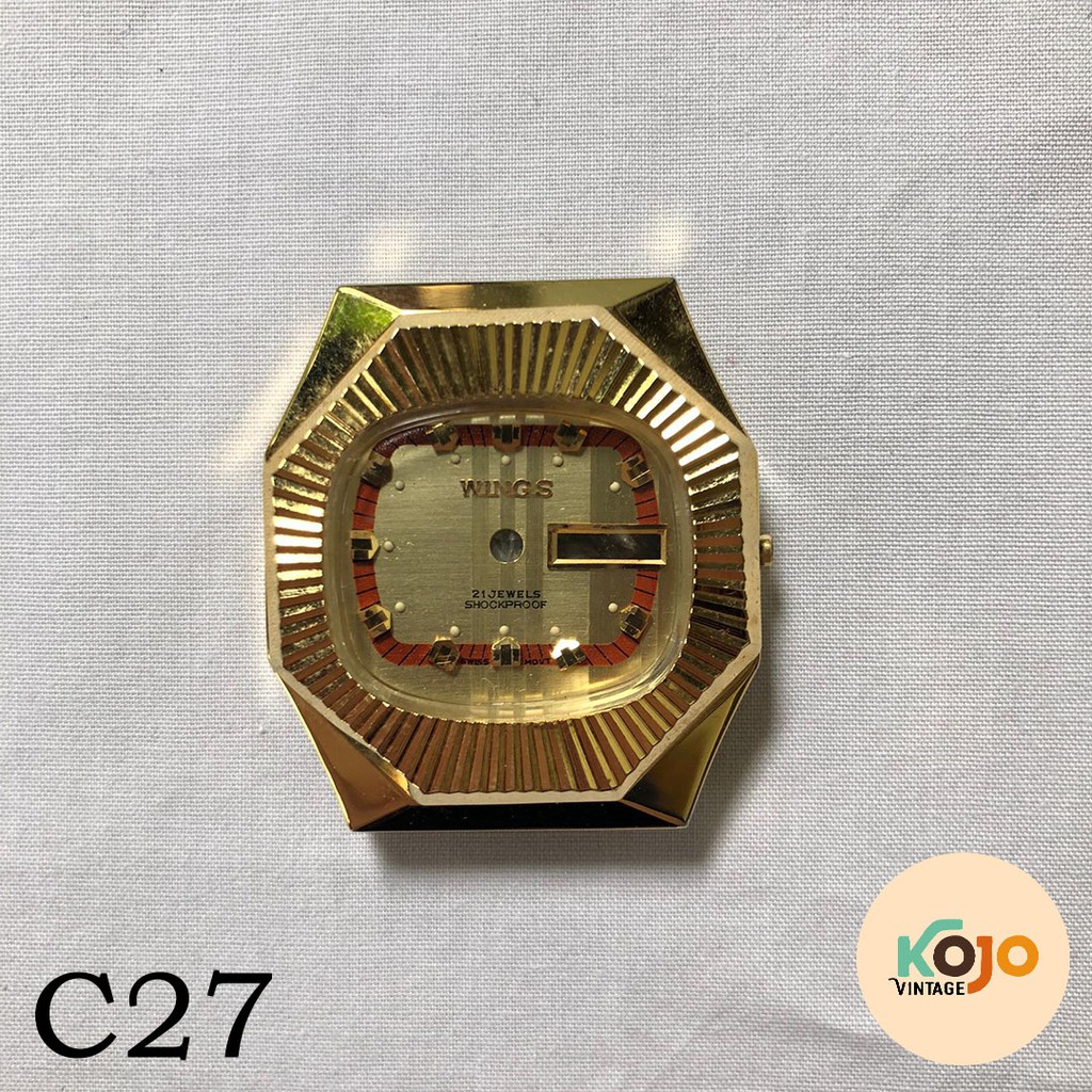 Casing Jam Tangan Pria Antik Jadul Vintage Langka Wings